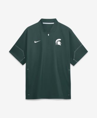 Мужская куртка Nike Michigan State Spartans 2026 Sideline Short Sleeve Quarter-Zip