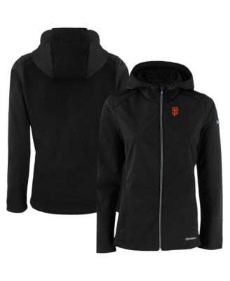 Cutter Buck Женский Black San Francisco Giants Evoke Eco Softshell Full-Zip Jacket