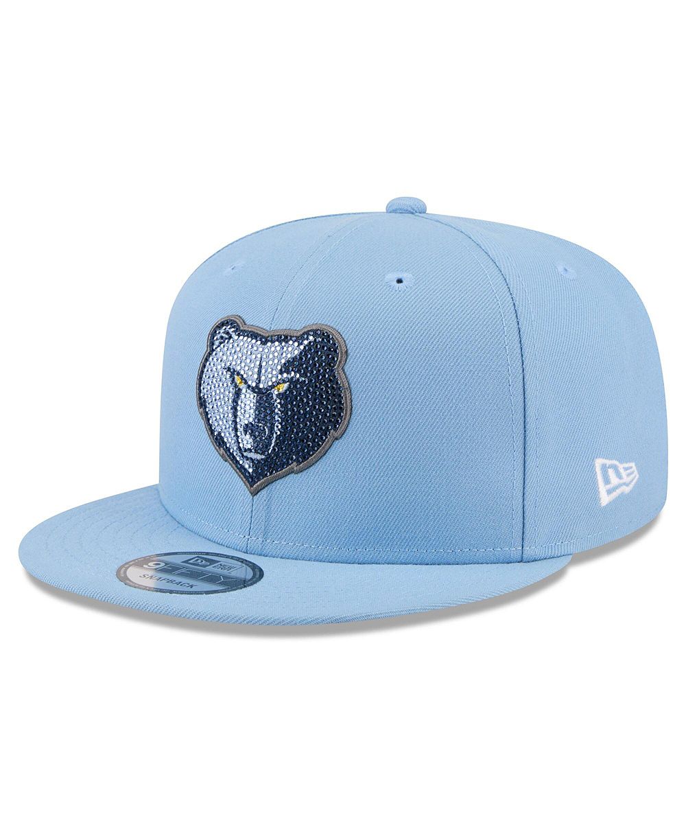 Мужская кепка New Era Memphis Grizzlies 2026 NBA Draft 9FIFTY Snapback, светло-голубая