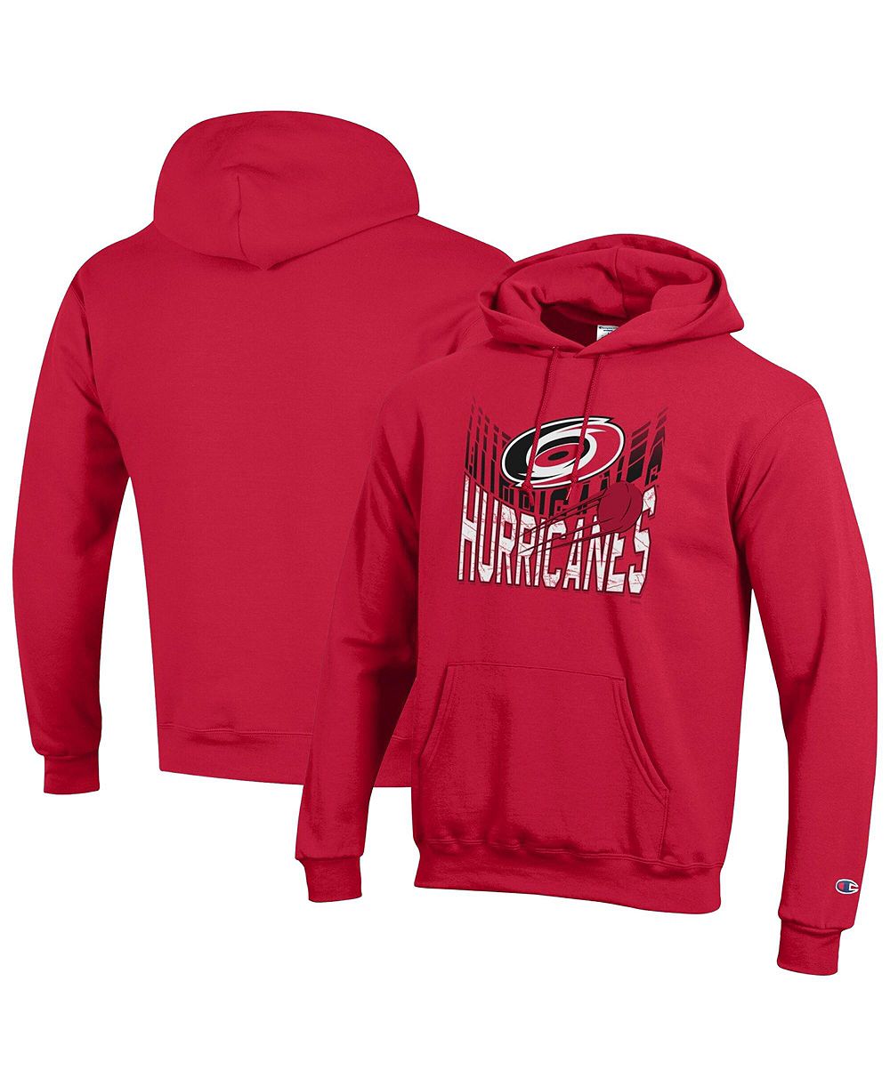 Мужской свитшот Champion Red Carolina Hurricanes Powerblend