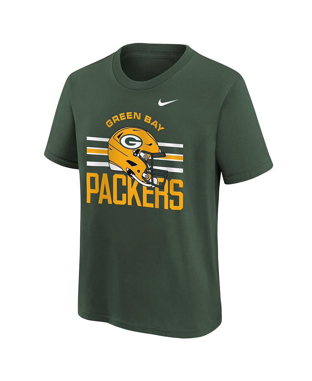 Детская футболка Nike Green Green Bay Packers Team Issue
