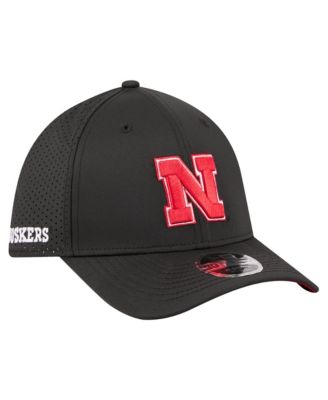 Мужская кепка New Era Nebraska Huskers 39THIRTY M-Crown Flex Fit Black