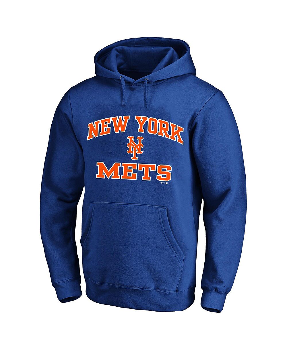 Худи Fanatics Men's Royal New York Mets Big & Tall Heart & Soul Hoodie