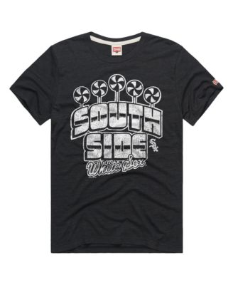 Homage футболка Men's Charcoal Chicago White Sox Tri-Blend Hyperlocal