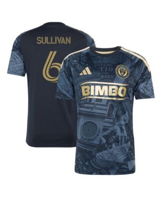 Мужская реплика джерси Adidas Cavan Sullivan Navy Philadelphia Union 2026 1776 Kit