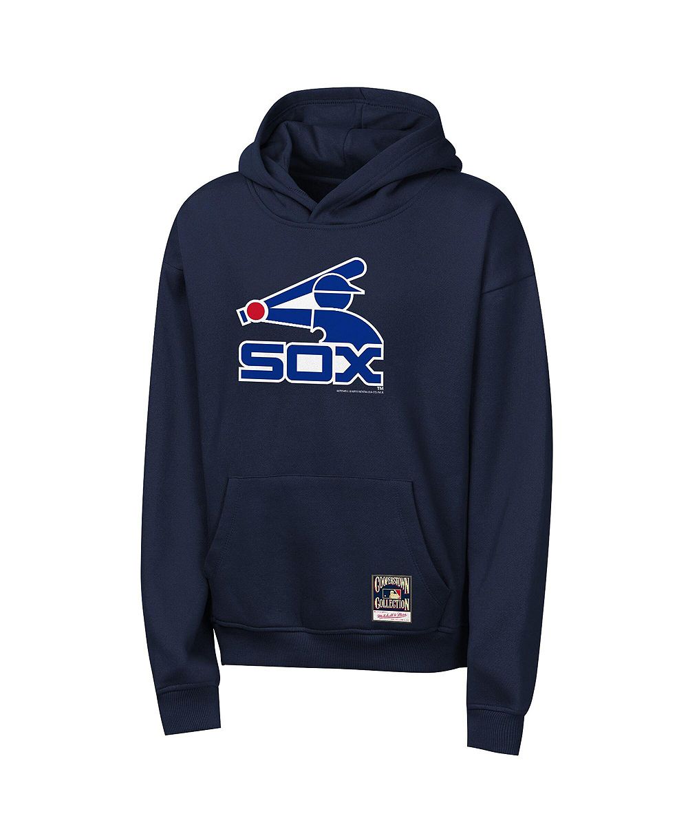 Mitchell & Ness Chicago White Sox Retro Logo Худи для мальчиков и девочек