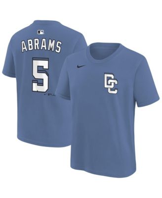 Детская футболка Nike Blue Washington Nationals City Connect Name & Number
