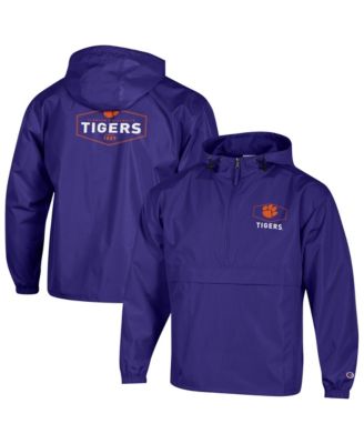 Мужская куртка Champion Clemson Tigers Delay Packable Half-Zip