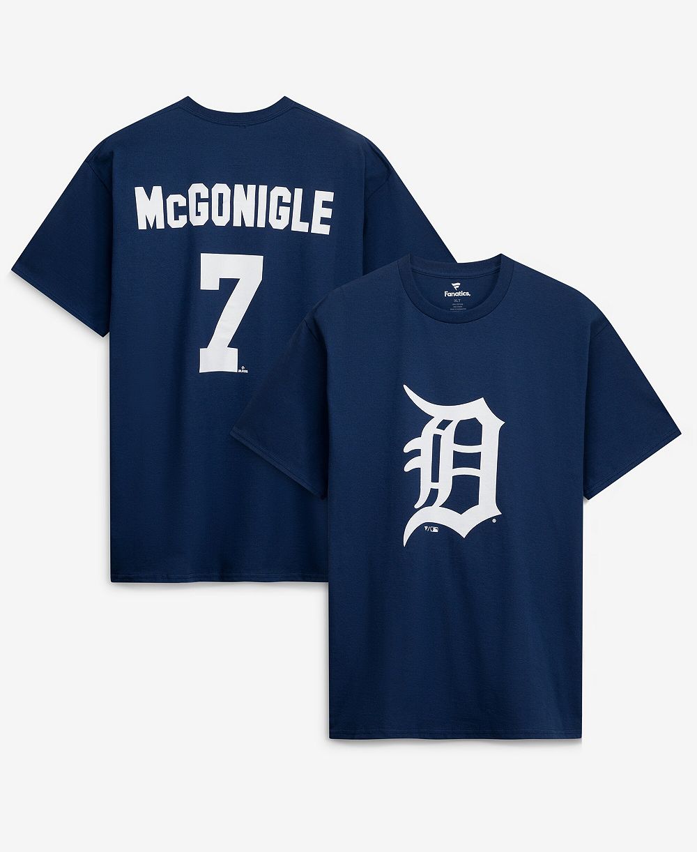 Fanatics Мужская футболка Kevin McGonigle Detroit Tigers Big & Tall