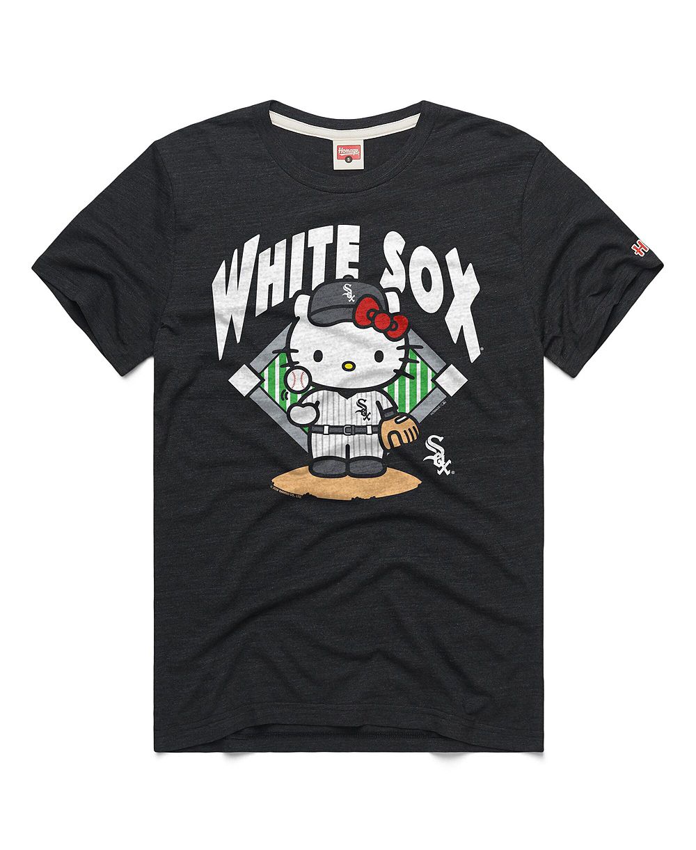 Homage Women's Chicago White Sox Hello Kitty Tri-Blend T-Shirt