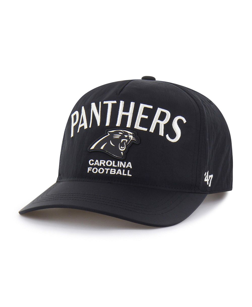 Мужская кепка '47 Brand Black Carolina Panthers Modernia Hitch Adjustable