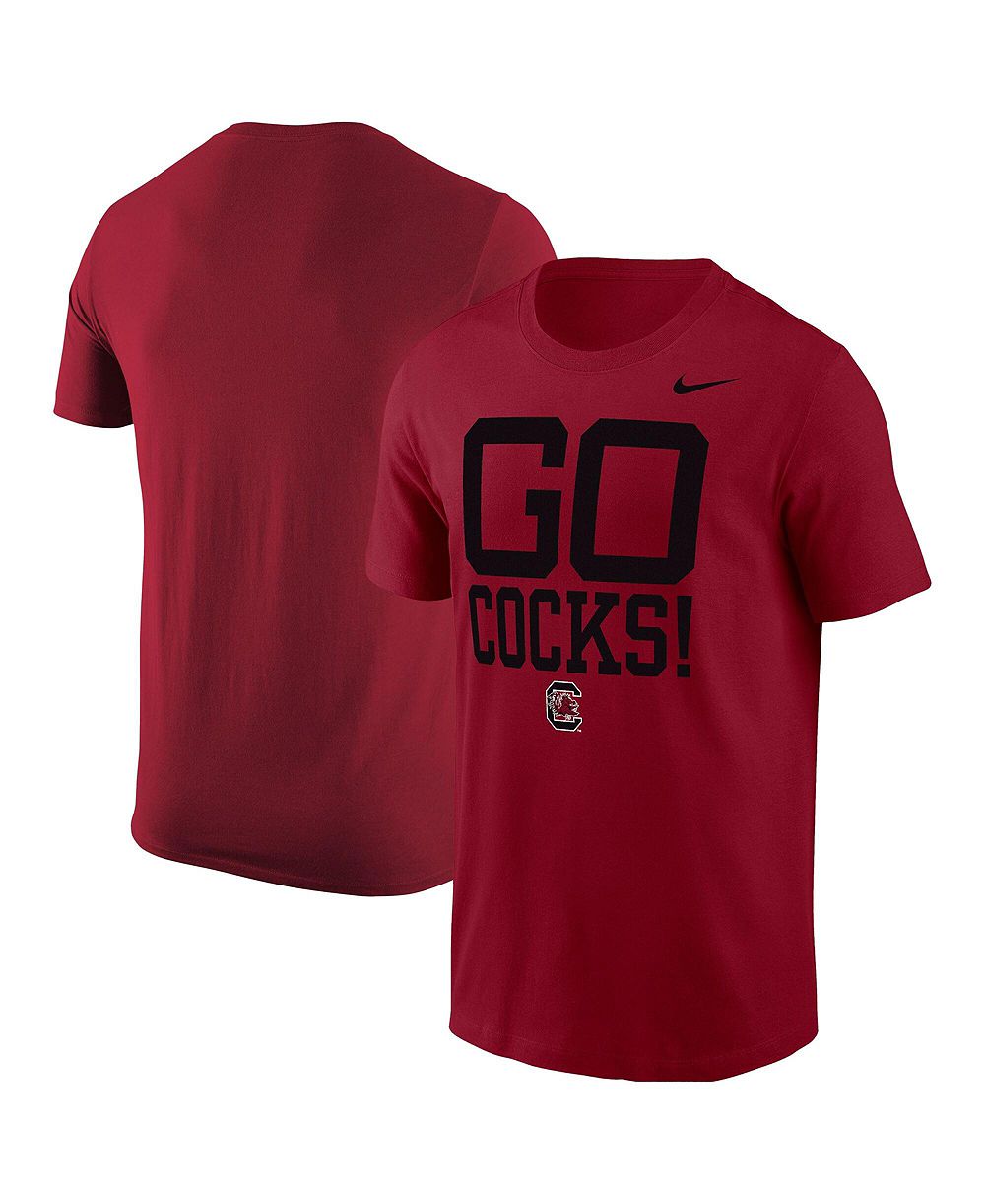 Мужская футболка Nike Garnet South Carolina Gamecocks Go Cocks