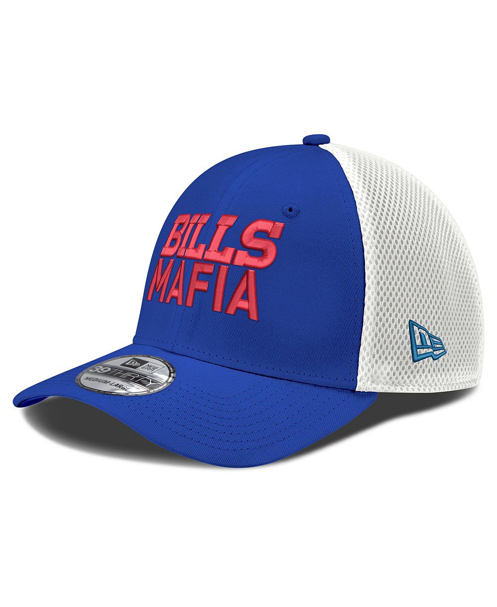 Мужская кепка New Era Royal/White Buffalo Bills Bills Mafia Neo 39THIRTY Flex Hat