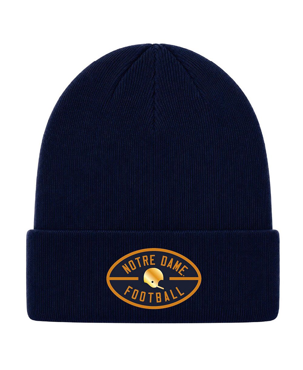 Under Armour Men's and Women's Navy Notre Dame Fighting Irish Shamrock Series Knit Beanie