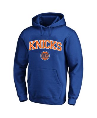 Profile Мужской худи arch over logo New York Knicks Blue