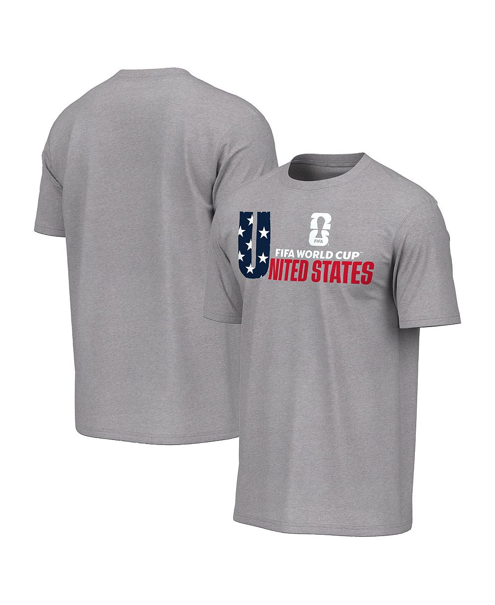 Outerstuff Men's Heather Gray USA FIFA World Cup 2026 T-Shirt
