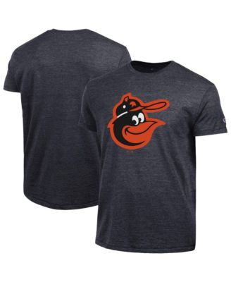 Мужская футболка Champion Baltimore Orioles Cooperstown Logo Tri-Blend, черная