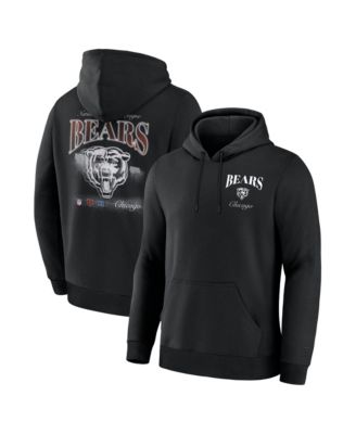 Мужское худи Fanatics Black Chicago Bears Nightfall Fleece