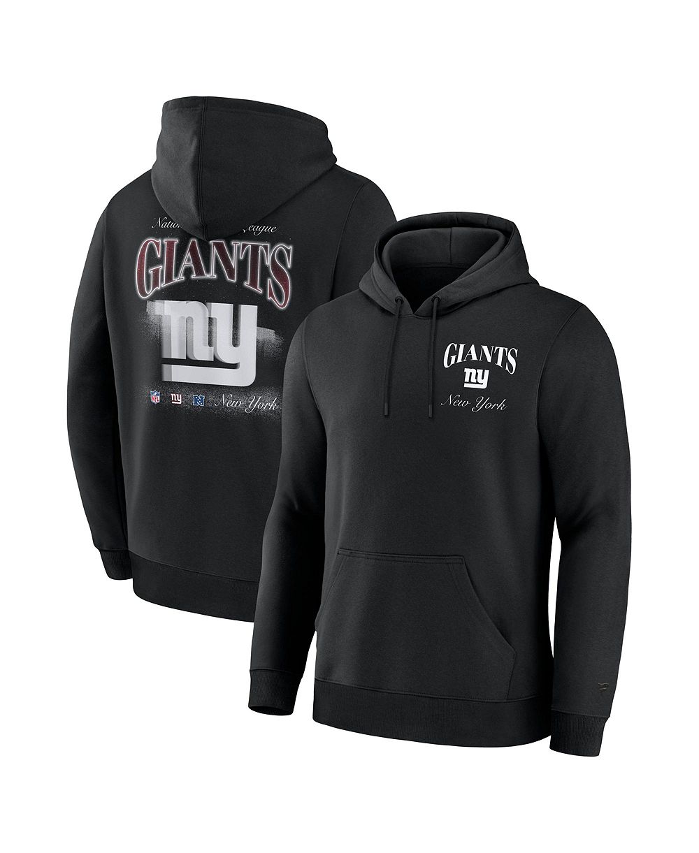 Мужское худи Fanatics Black New York Giants Nightfall Long Sleeve Fleece