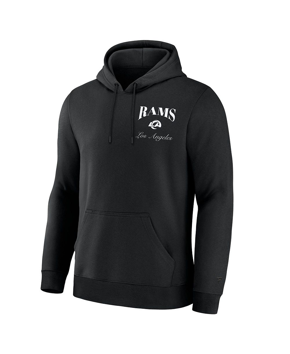 Fanatics Мужское худи Fleece Long Sleeve Black Los Angeles Rams Nightfall