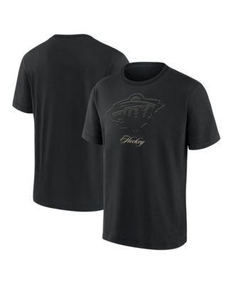 Fanatics Men’s Minnesota Wild Blackout Heavyweight T-Shirt