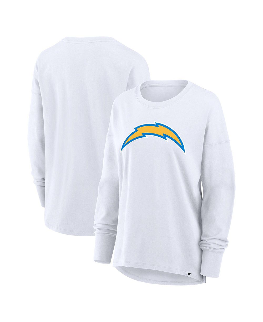 Женская футболка Fanatics Los Angeles Chargers Relaxed Long Sleeve Crewneck