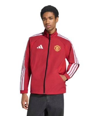 Мужская куртка Adidas Red Manchester United 2026 Full-Zip Anthem