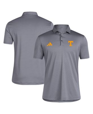 Мужская рубашка-поло adidas Gray Tennessee Volunteers Ultimate 365 Stripe