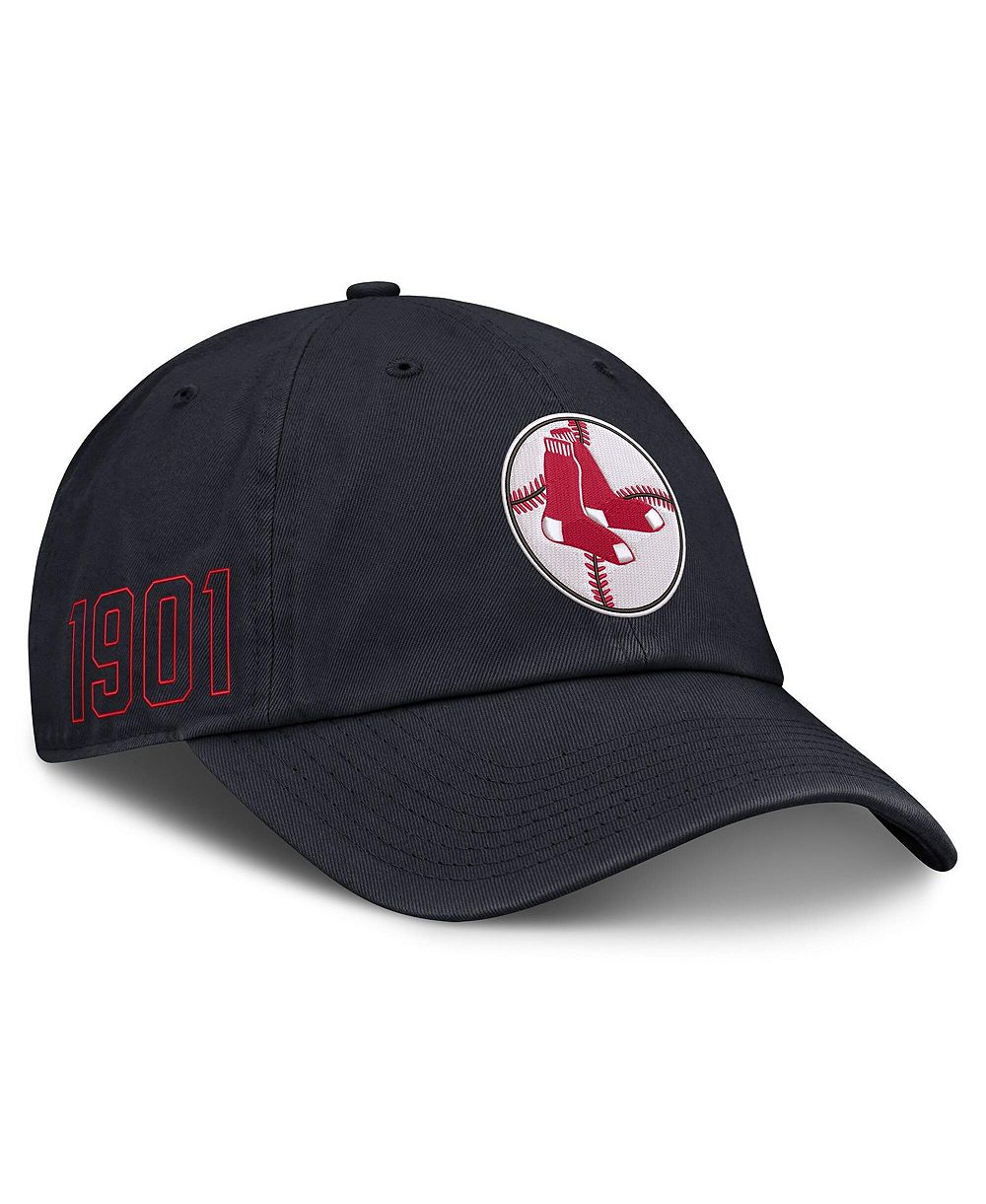 Мужская бейсболка Nike Navy Boston Red Sox Cooperstown Club Adjustable Hat