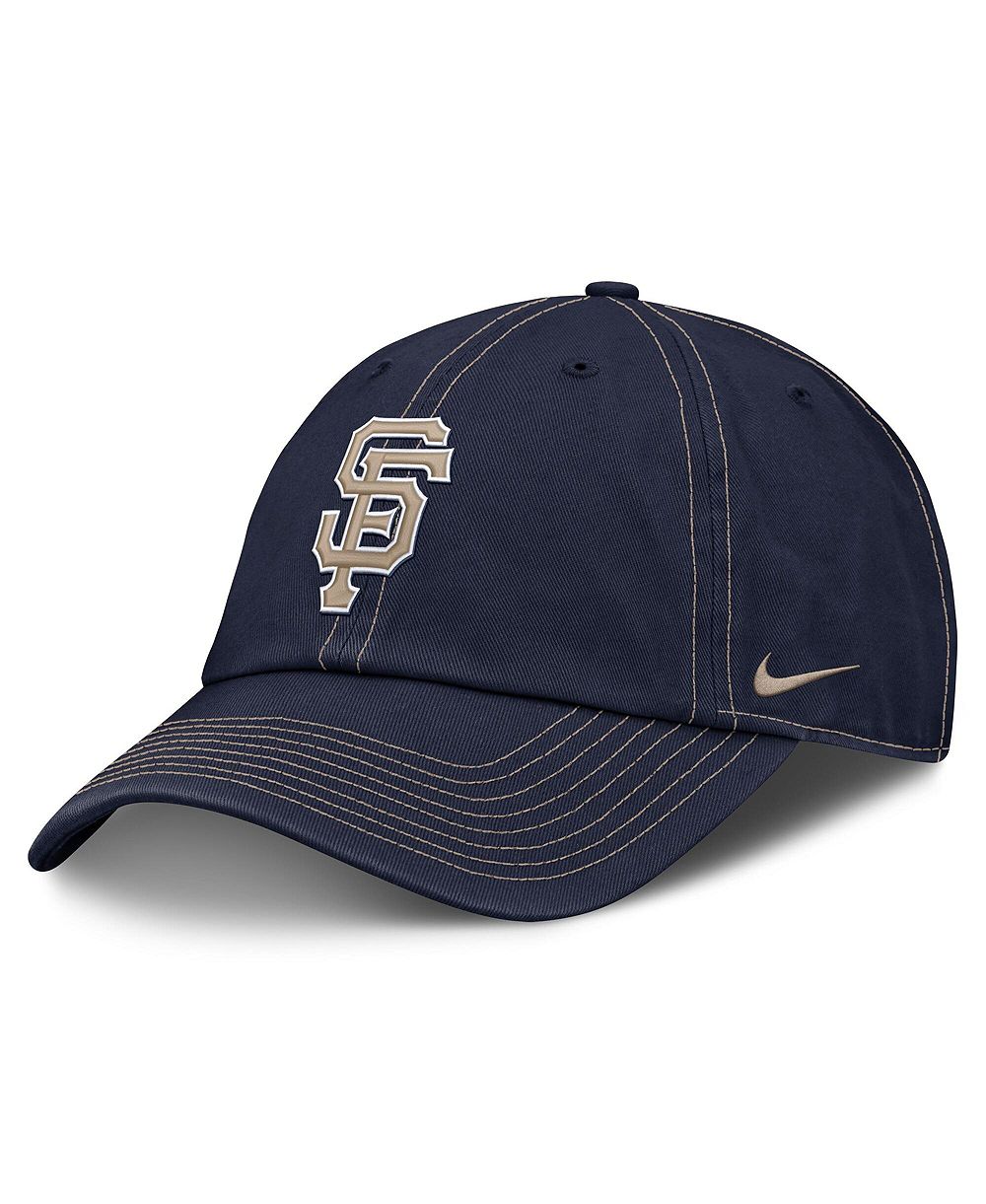 Мужская регулируемая кепка Nike Navy San Francisco Giants Father's Day Club