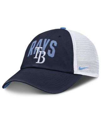 Nike Мужская кепка Tampa Bay Rays Primetime Club Adjustable Trucker Hat Navy