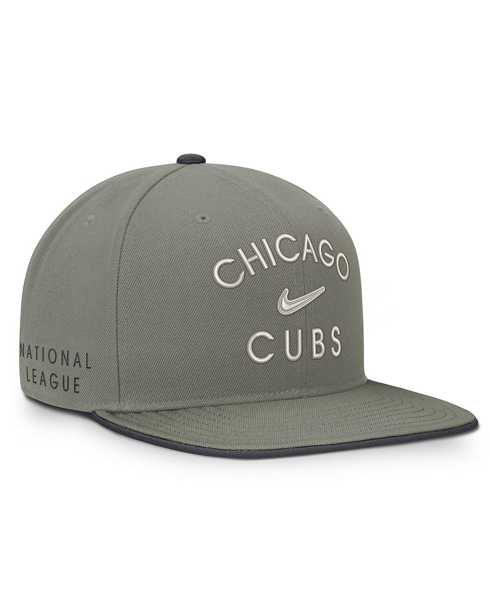 Nike Мужская кепка Chicago Cubs Pro Dri-FIT оливкового цвета