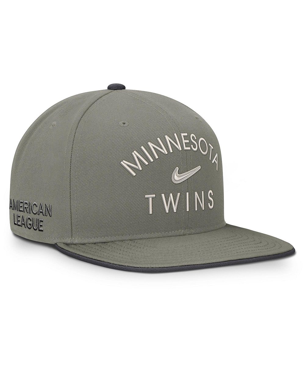 Мужская кепка Nike Minnesota Twins Pro Dri-FIT Snapback Olive