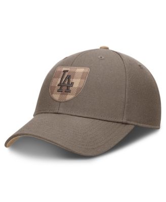 Мужская кепка Nike Los Angeles Dodgers Statement Rise Adjustable, коричневая