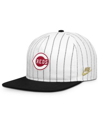 Мужская кепка Nike White/Black Cincinnati Reds Cooperstown Collection Pro Adjustable