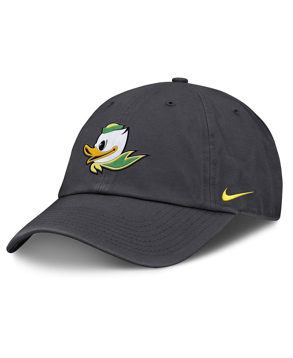 Nike Men's Anthracite Oregon Ducks Club Dri-FIT Adjustable Hat