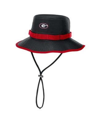 Мужская кепка-буквилка Nike Black Georgia Bulldogs 2026 Sideline Apex Boonie Bucket Hat