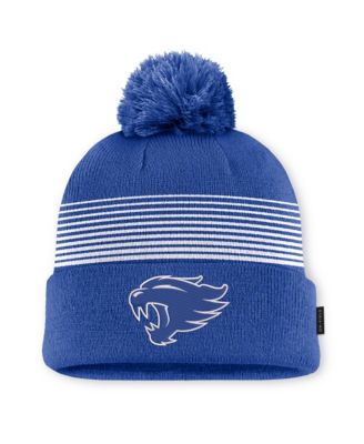 Nike Men's and Women's Royal Kentucky Wildcats 2026 On-Field Cuffed Knit Pom Hat