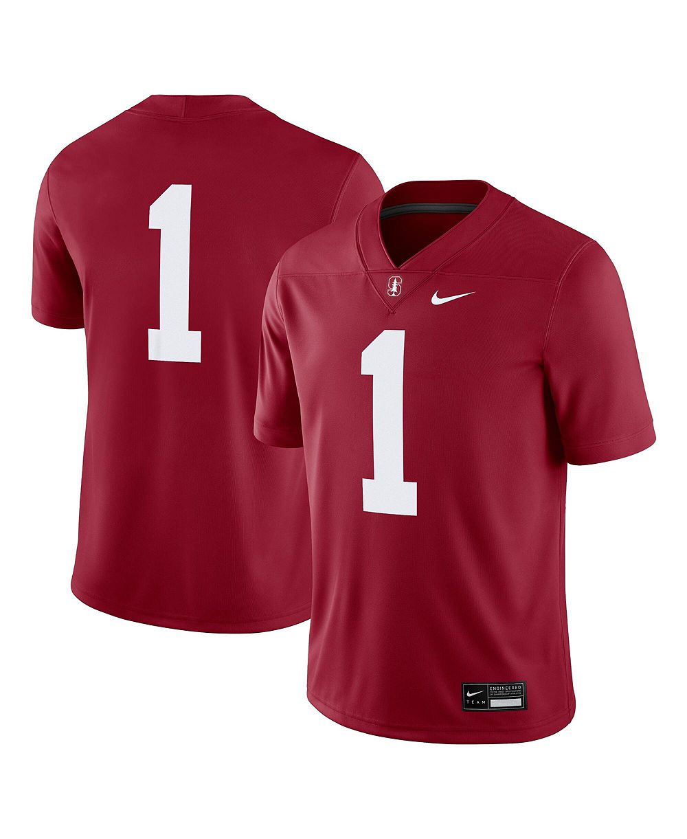 Джерси Nike Men's #1 Cardinal Stanford Cardinal