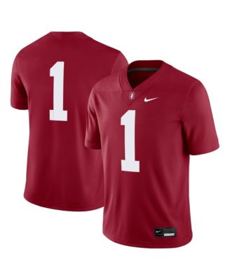 Nike Men's #1 Cardinal Stanford Cardinal Game Jersey