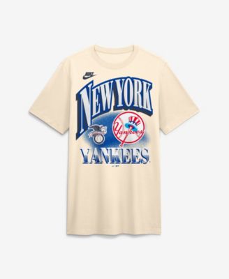 Мужская Nike T-Shirt New York Yankees Vintage Tri-Blend Natural