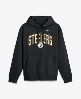 Nike Men's Black Pittsburgh Steelers Expect Victory Club Fleece Pullover Hoodie