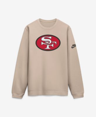 Мужской свитшот Nike Sand San Francisco 49ers I-Formation Rewind Club Crew