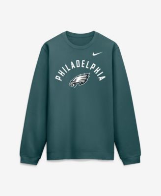 Nike Men's Midnight Green Philadelphia Eagles Defensive Leader Club Fleece Pullover Sweatshirt