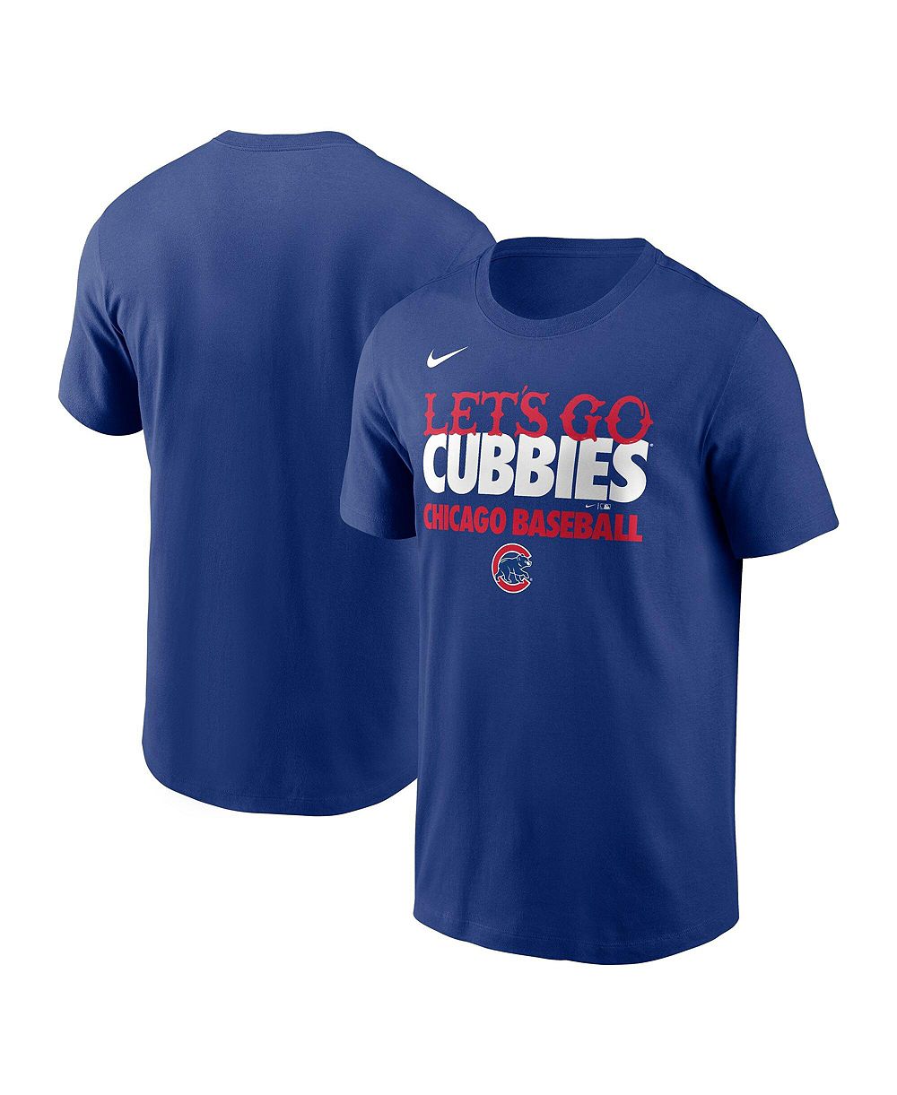 Му seseorangская футболка Nike Chicago Cubs City Connect Handwriting Club Royal