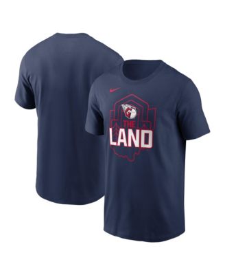 Nike Мужская Navy Cleveland Guardians Local T-Shirt