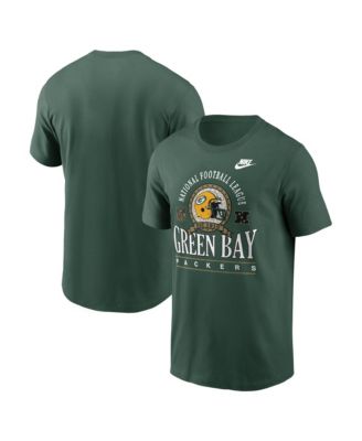 Мужская футболка Nike Green Bay Packers Rewind Team Spirit Essential Cotton