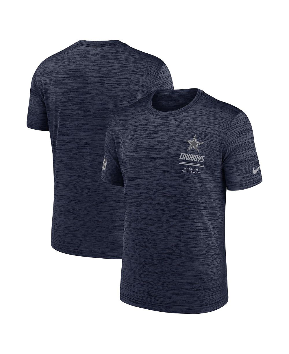 Мужская футболка Nike Dallas Cowboys Big & Tall Sideline Velocity Dri-FIT Navy