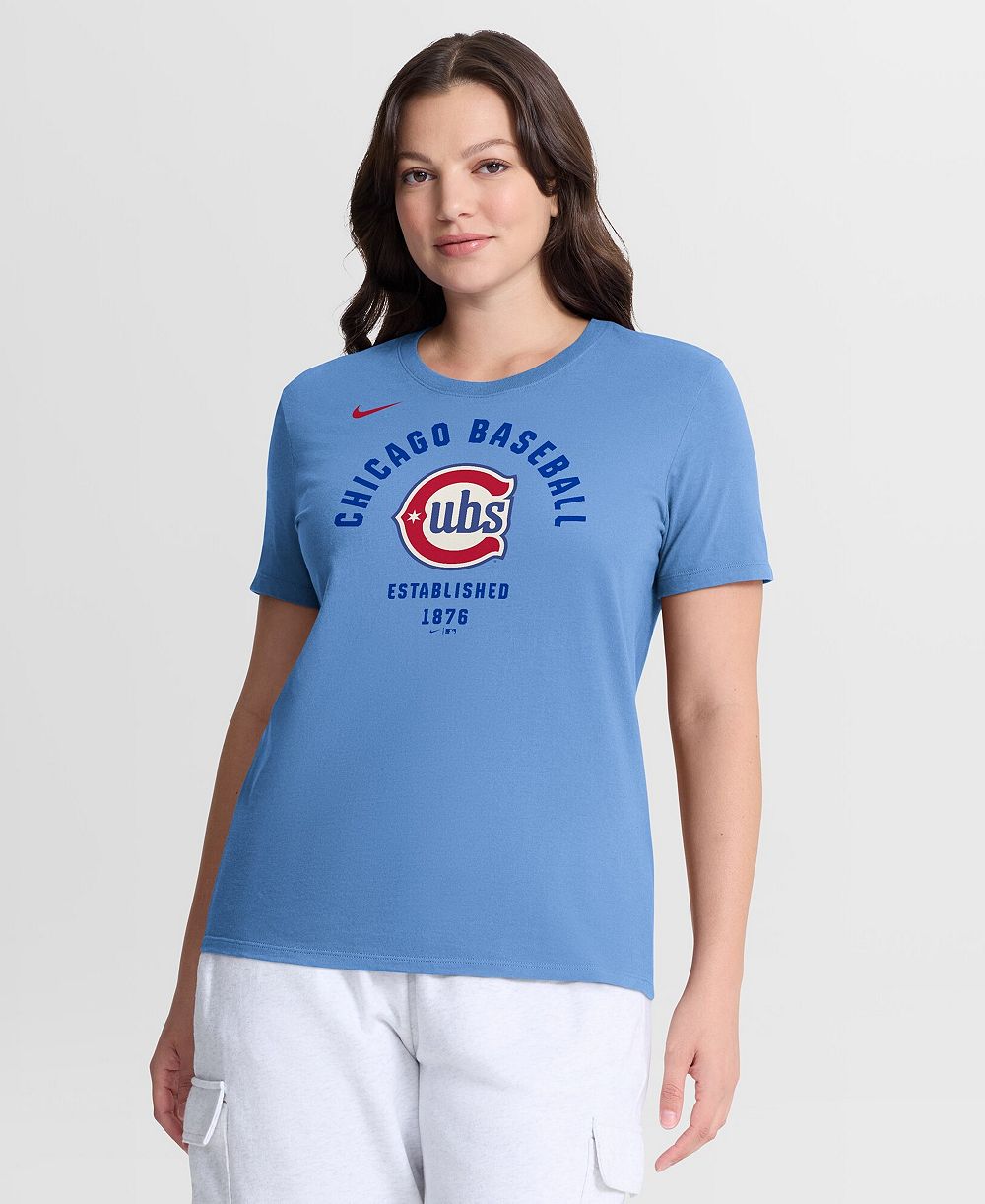 Женская футболка Nike Chicago Cubs Alternate Light Blue