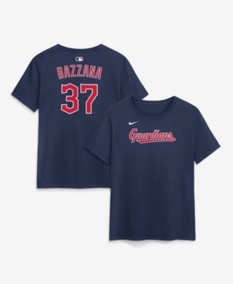 Nike Women's Cleveland Guardians Travis Bazzana Name & Number Short-Sleeve Crewneck T-Shirt